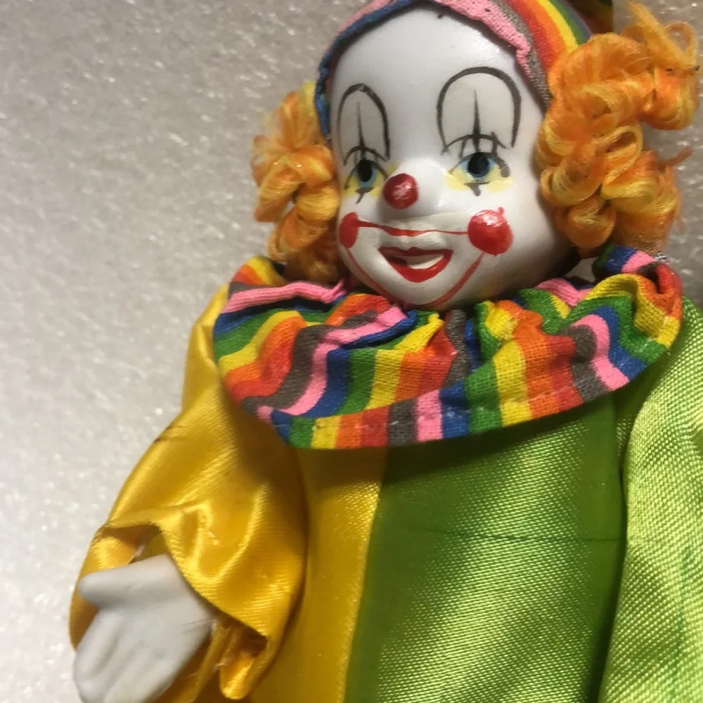 Vintage clown decor-3 pcs
